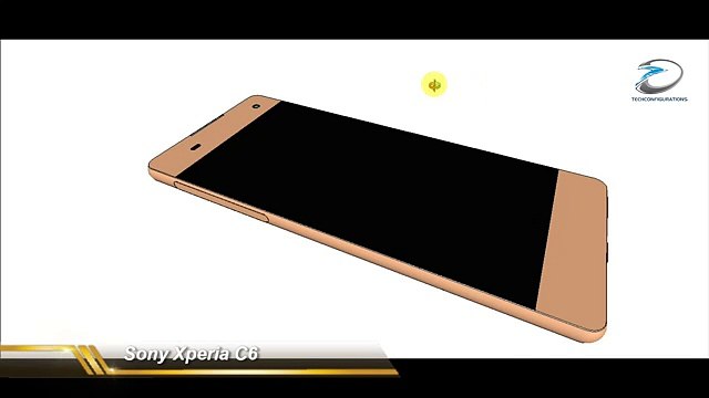 Sony Xperia C6 3D Rendering Based on Live Images and factory schematics Techconfigurations