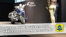 Vente aux enchères de la Harley de Johnny Hallyday