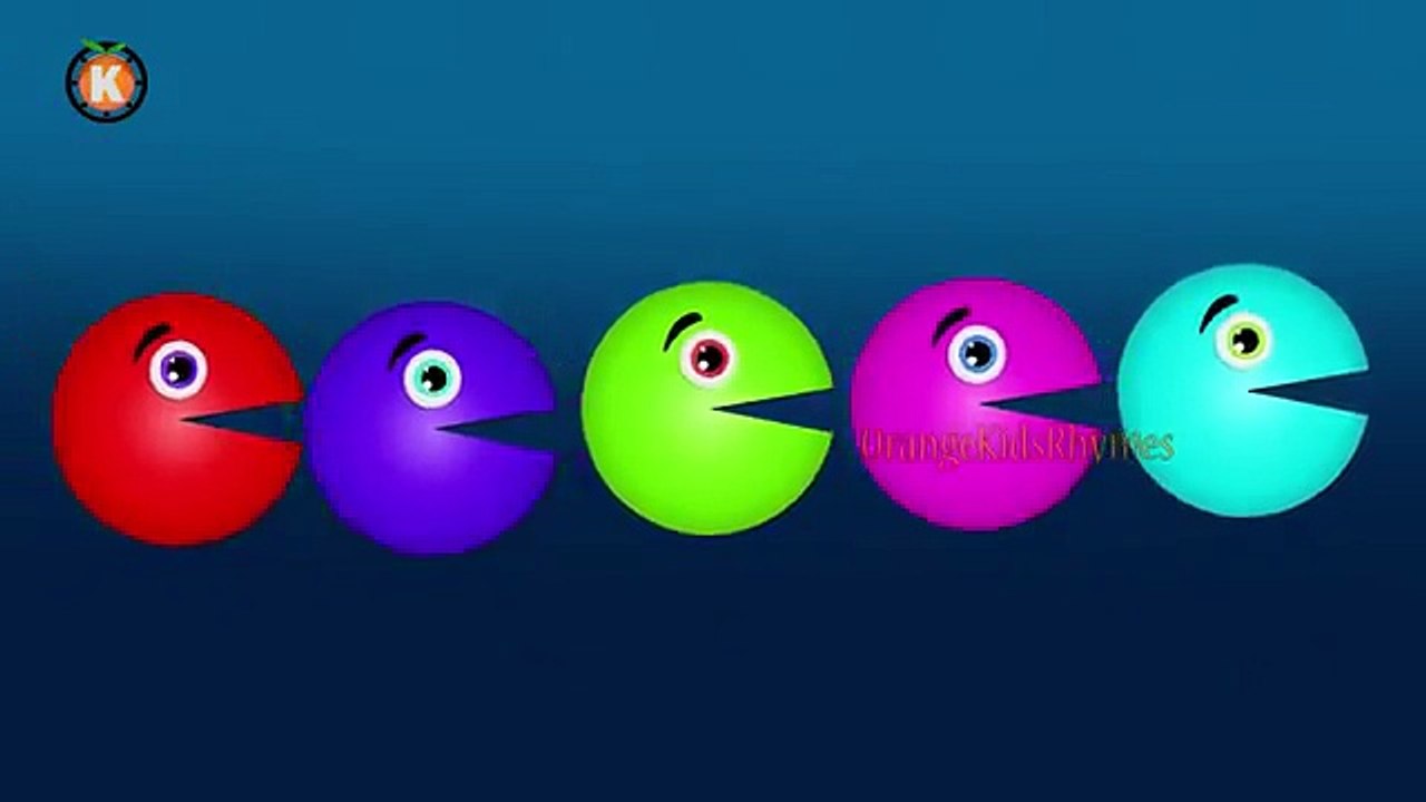 Packman Cartoon Finger Family || Kids Learning Video || Nursery Rhymes Kids