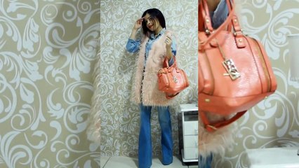 Mesma calça flare, 6 looks-Blog da Lê