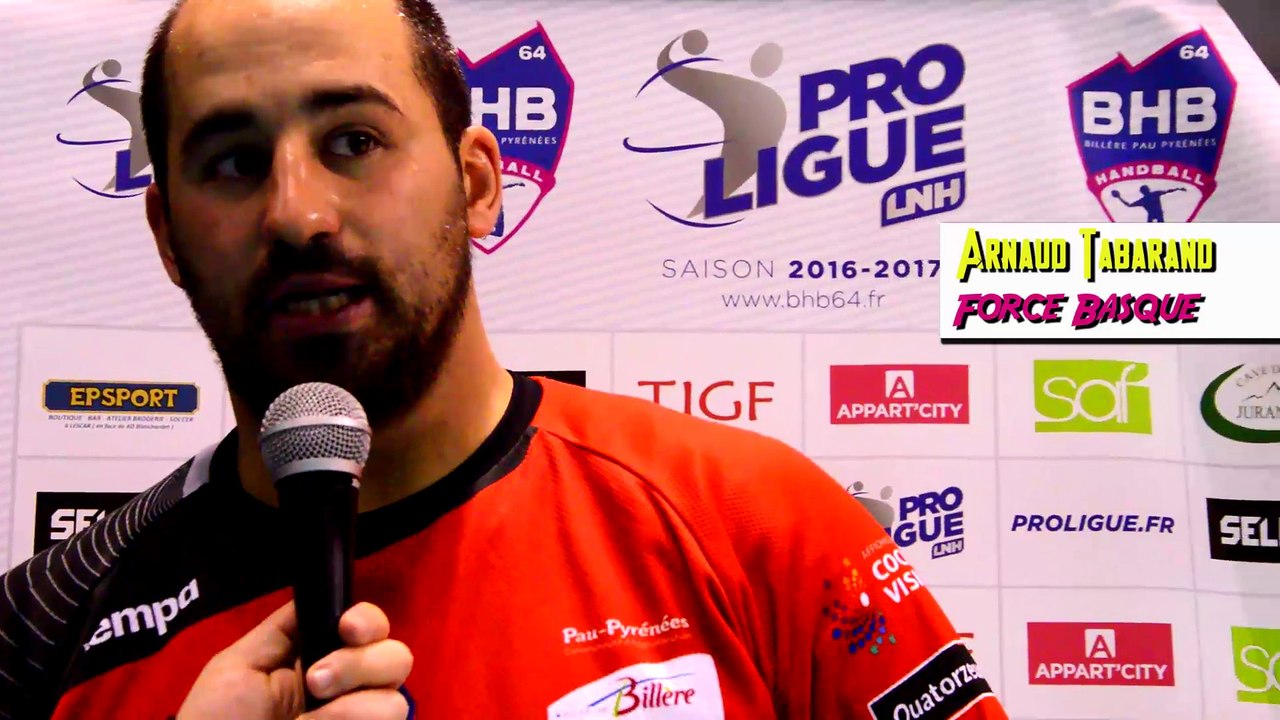 Billère 20-25 Massy / La réaction d'Arnaud Tabarand