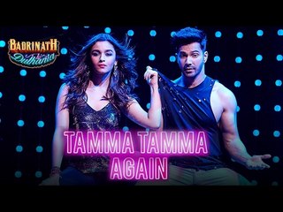 下载视频: Tamma Tamma Again | Varun , Alia | Bappi L, Anuradha P | Tanishk, Badshah | 