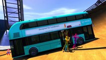 Wheels on the Bus Spiderman Colors Epic Custom Bus Party & Nursery Rhymes A+SuperheroSchool