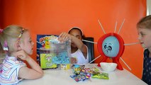 BOOM BOOM BALLOON CHALLENGE!! Warheads Extreme Sour Candy - Toxic Waste | Toys Prizes