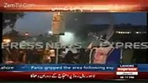 Exclusive Footage Of Bomb Blast In Lahore