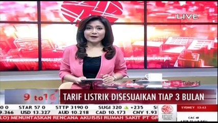 Tarif Listrik Disesuaikan Tiap 3 Bulan