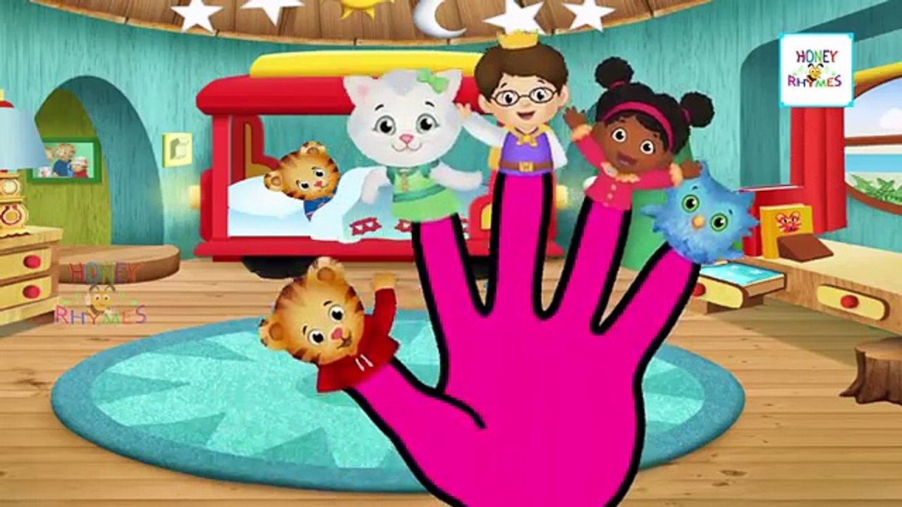 Animals Cartoon Finger Family Rhymes Collection | Finger Family | Danial Tiger Elephant Family