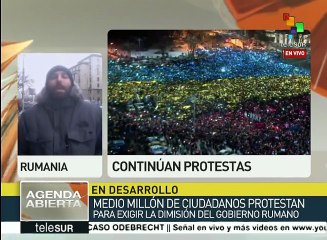 A pesar de protestas en Bucarest y otras partes,el gobierno no dimite