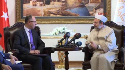 Diyanet Işleri Başkanı Görmez, Kudüs Büyükelçini Kabul Etti 2