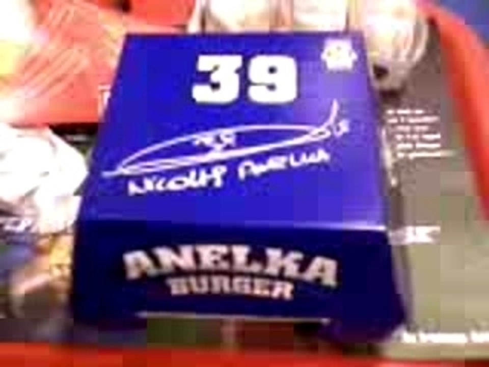 Anelka Burger chez Quick