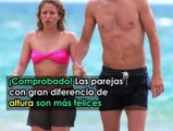 COMPROBADO: Parejas con mayor diferencia de ALTURA son más felices.