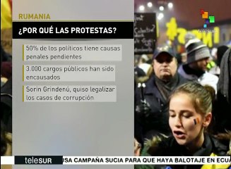En Rumania el 50% de los políticos tienen causas penales pendientes