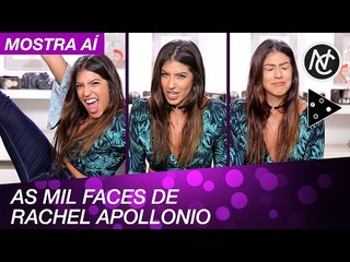 CARAS E BOCAS COM NOSSA RACHEL EXPRESSIVA 