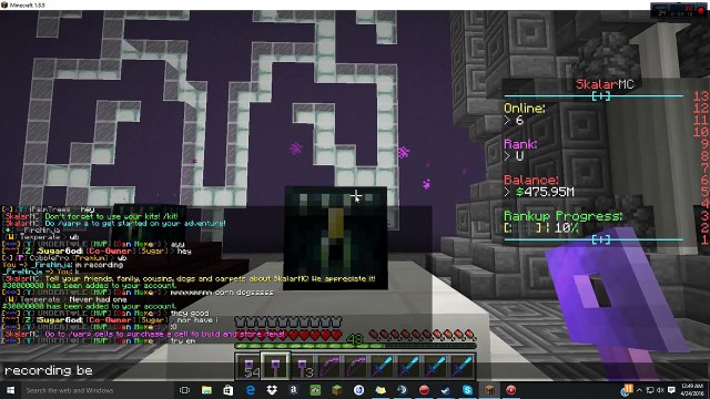 Minecraft SkalarMC Prison Ep 3: Over 64 Crate Keys!!!!