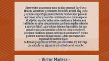 Victor Madera Vet Animales y niños ¿dónde esta el límite