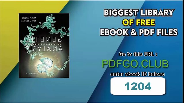 Genetic Analysis_ An Integrated Approach Plus MasteringGenetics with eText Access Card Package (2nd Edition) 2nd Edition