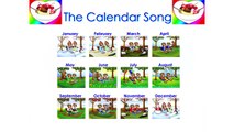 The Calendar Song CLIP - Learn Calendar in English, Fun English learning, Teach Kids Engli