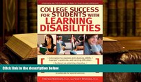 Audiobook  College Success for Students With Learning Disabilities: Strategies and Tips to Make