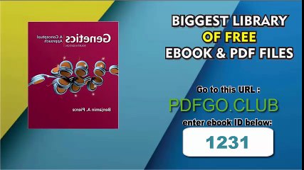 Genetics_ A Conceptual Approach, 4th Edition 4th Edition