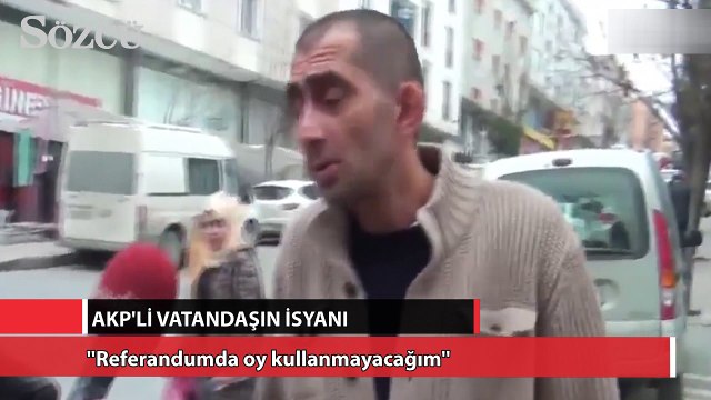 Koyu AKP seçmeninin referandum isyanı