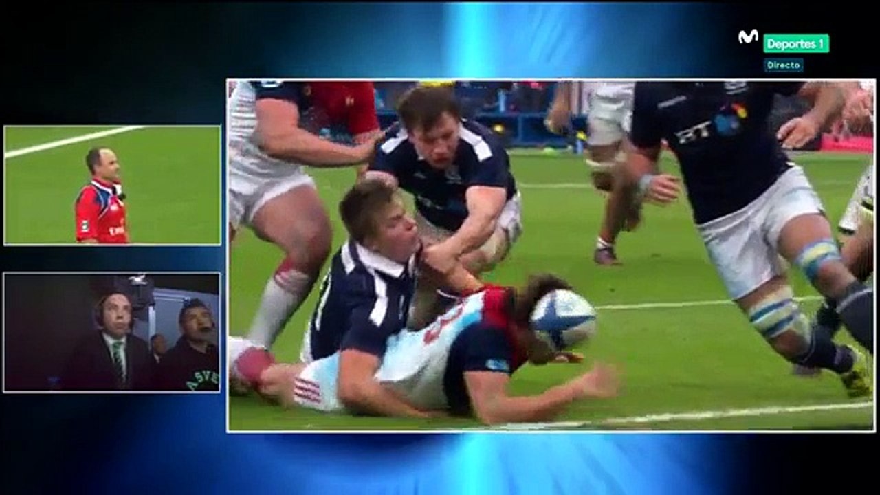 XV de France - l'essai de Rémi Lamerat était-il valable .