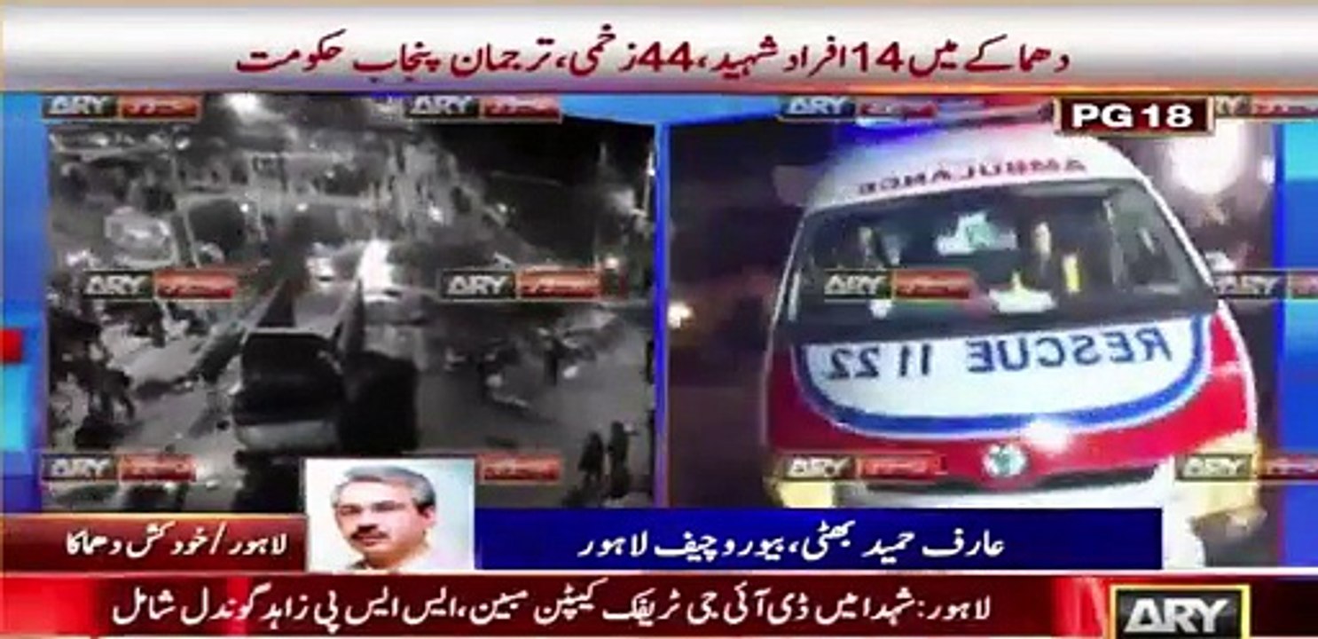 Security increase in Lahore and all over the Punjab and search operation starts.