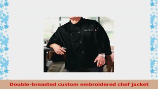 Personalized Professional Style Chef Jacket  For The Gourmet Cook In Your Life  cd5a5f42