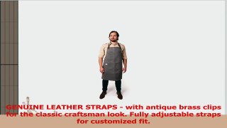 Vintage Inspired Craftsman Waxed Canvas Work Apron LONGGREY by Artisan Supply Co  0313a21e