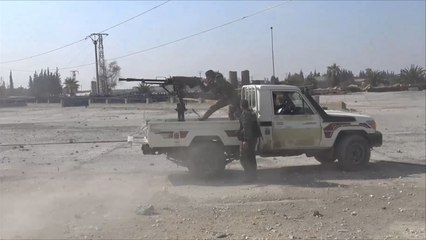 معارك بمدينة الباب بين الجيش الحر وتنظيم الدولة