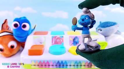 Finding Dory Mashems Pop Up Pals Toy Surprises Best Learn Colors Video for Kids