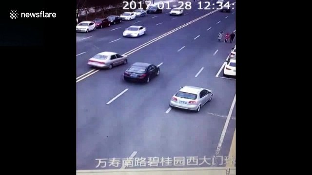 Rider injured after out of control horse collides with vehicle