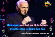 Charles Aznavour - Qu'avons nous fait de nos 20 ans KARAOKE / INSTRUMENTAL