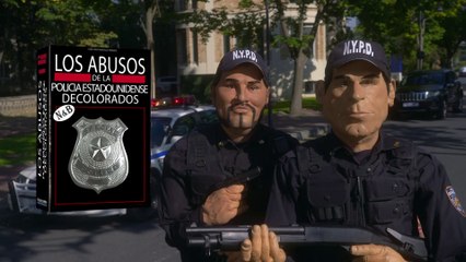 Policía americana: negro y blanco - Los Guiñoles - CANAL+