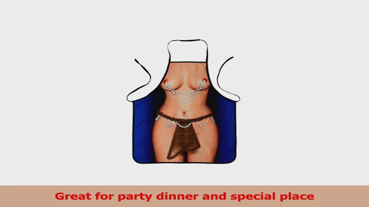 Landisun 1 Piece of Sexy Kitchen Funny Creative Cooking Grilling Baking Apron Girl 387a60cf