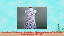 Mommy and Me Matching Purple and Pink Floral Hostess Kitchen Apron Set of 2 Cooking Mother 6ea8a610