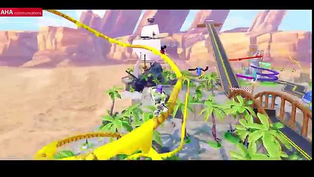 Toy Story Woody and Buzz Lightyear meet Mickey Mouse & Disneys Cars McQueen ! Children Video