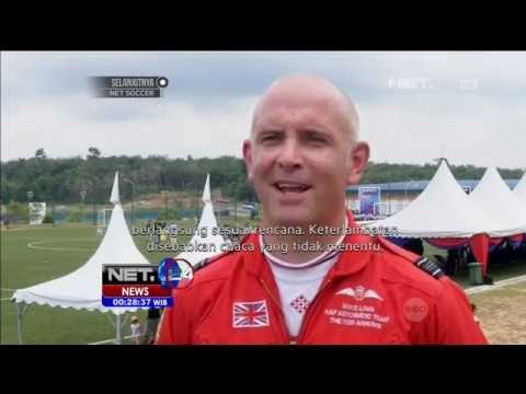 Tim Aerobatik Angkatan Udara Inggris Unjuk Kebolehan di Udara - NET24