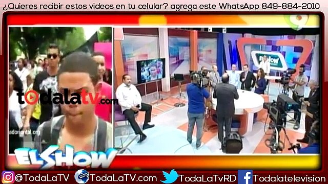 Profesores de la UASD dan su versión sobre los ultimos incidentes en la Universidad-El Show Del Mediodía-Video
