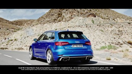 Driving pleasure and an even sharper look The new Audi RS 3 Sportback