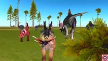 Funny Dinosaurs Compilation | 3D Big Dinosaurs Movies For Children | Dinosaurs Cartoon Short Movie