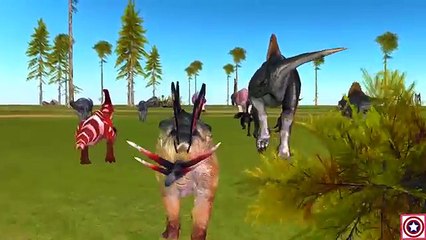 Funny Dinosaurs Compilation | 3D Big Dinosaurs Movies For Children | Dinosaurs Cartoon Short Movie