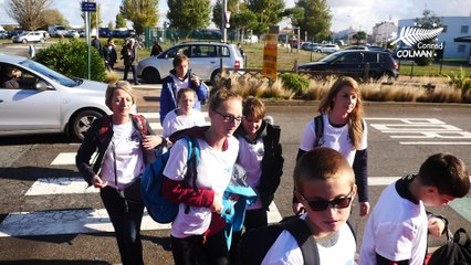 Les élèves du collège de Lencloitre à la rencontre de Conrad Colman!!!