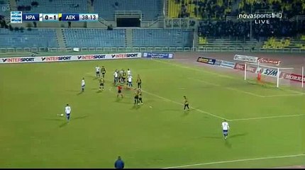 Emanuel Perrone Goal HD - Iraklis 1-1 AEK 13.02.2017