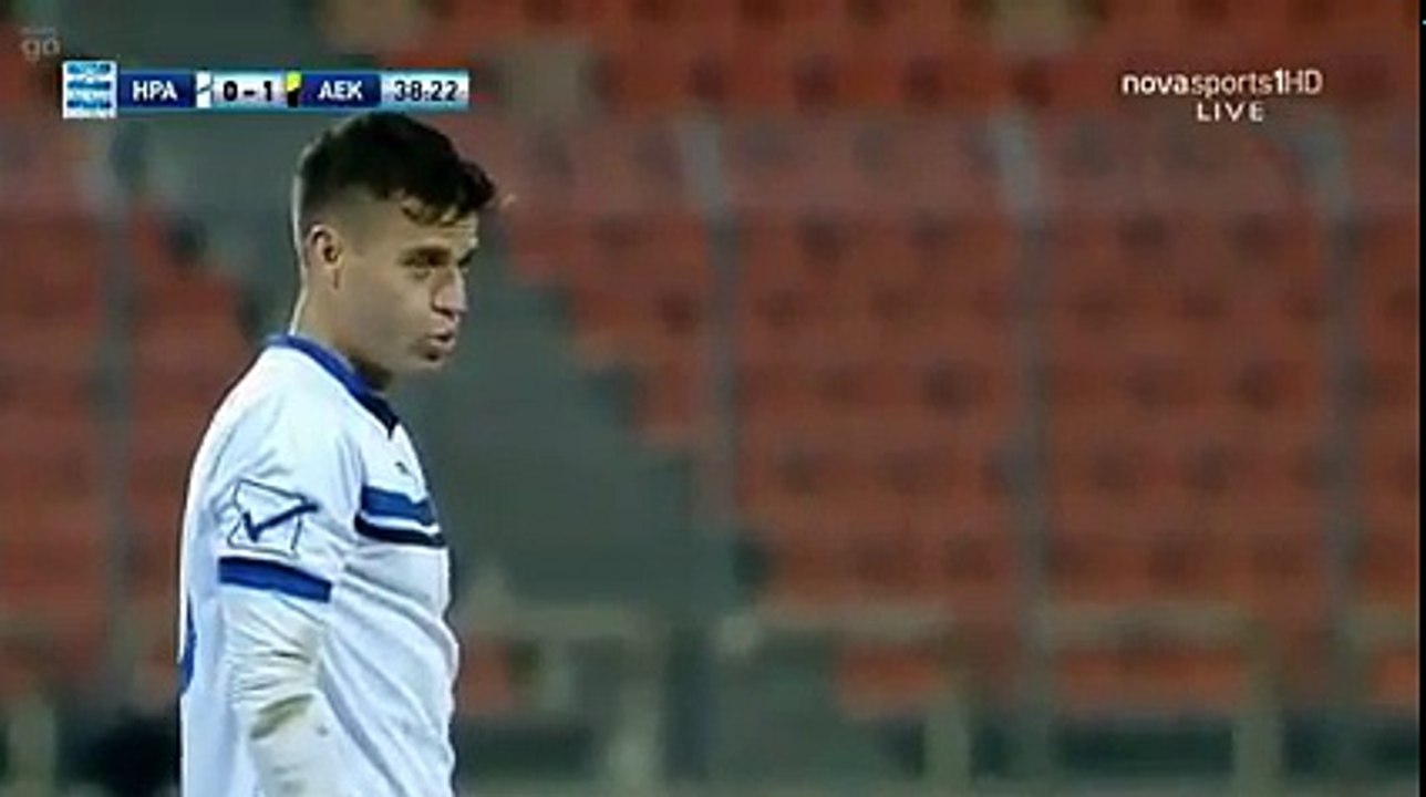 Perrone Goal - Iraklis 1-1 AEK Athens FC 13.02.2017