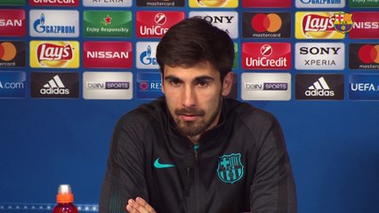 André Gomes: "Mañana es un partido complicado, pero es de los que nos gustan jugar a todos"