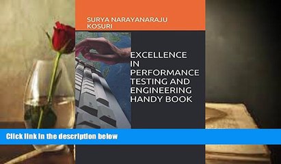 PDF  Excellence in Performance Testing and Engineering Handy Book SURYA NARAYANARAJU KOSURI  FOR