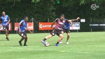 Pratto acerta travessão e faz belo gol em treino no São Paulo