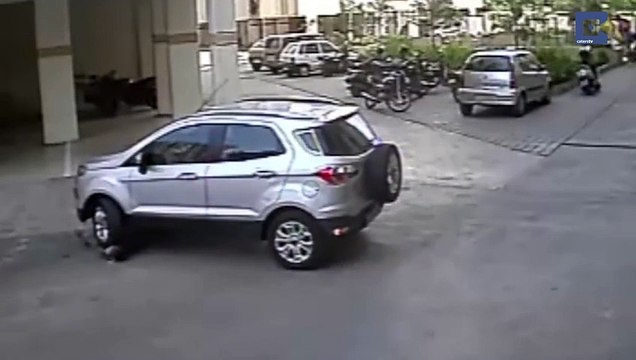 3 Year Old Run Over By SUV and Survives