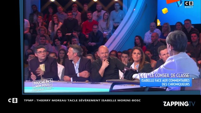 TPMP : Thierry Moreau tacle sévèrement Isabelle Morini-Bosc (Vidéo)
