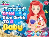 Baby Games Online For Kids - Mermaid Ariel Give Birth To a Baby